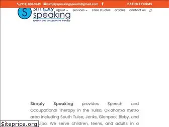 simplyspeakingspeech.com