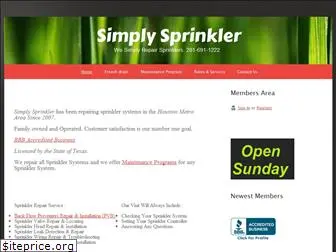 simplysprinkler.com