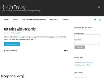 simplytesting.com