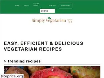 simplyvegetarian777.com