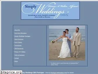 simplyweddingsobx.com