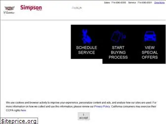 simpsoncadillacbuenapark.com