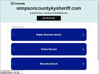 simpsoncountykysheriff.com