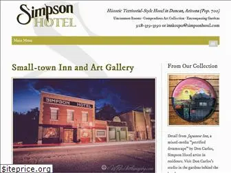 simpsonhotel.com