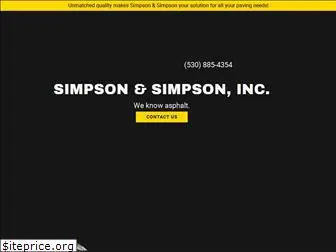 simpsonpaving.com
