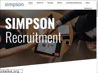 simpsonrecruitment.com