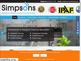 simpsonscleaning.co.uk