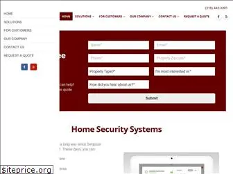 simpsonsecurity.com