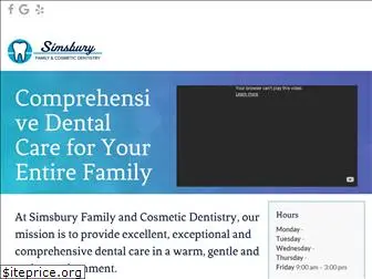 simsburyfamilydentistry.com