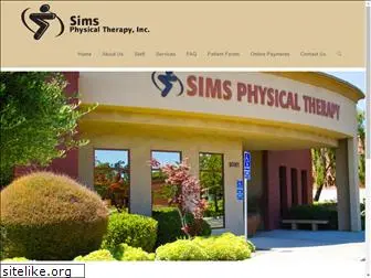 simsphysicaltherapy.com