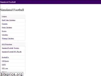simulatedfootball.com