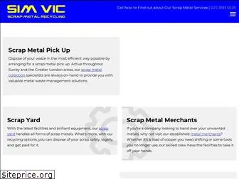 simvicscrapmetallondon.co.uk