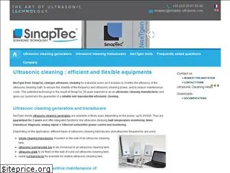 sinaptec-ultrasonic-cleaning.com