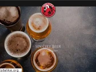 sincitybeer.com