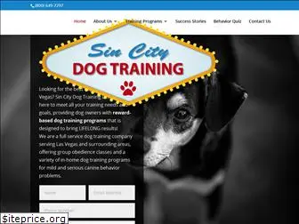 sincitydogtraining.com
