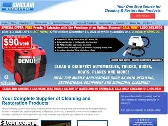 sinclaircleaningsystems.com