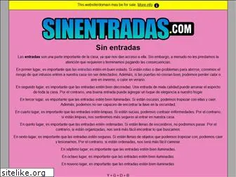 sinentradas.com