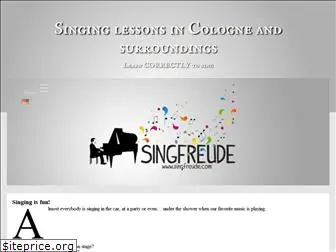 singfreude.com