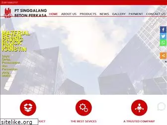 singgalangbetonperkasa.com