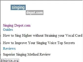 singingdepot.com