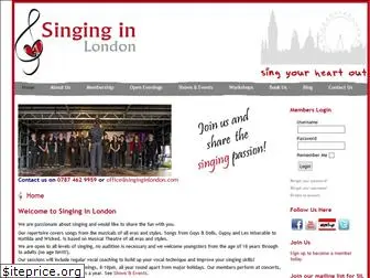 singinginlondon.com