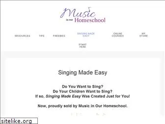 singingmadeasy.com