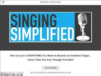 singingsimplified.com