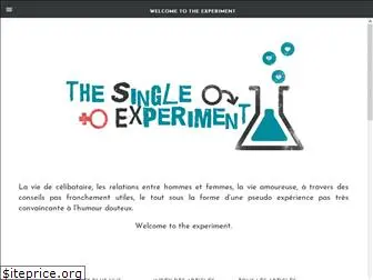 single-experiment.com