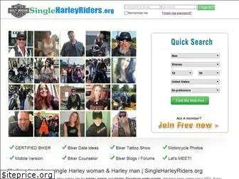 singleharleyriders.org