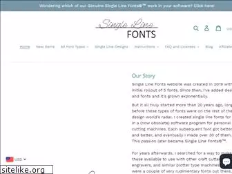 singlelinefonts.com