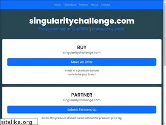 singularitychallenge.com