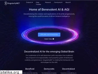 singularitynet.io