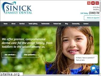 sinickfamilydental.com