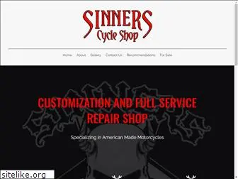 sinnerscycleshop.com