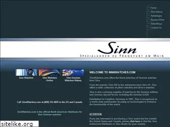 sinnwatches.com