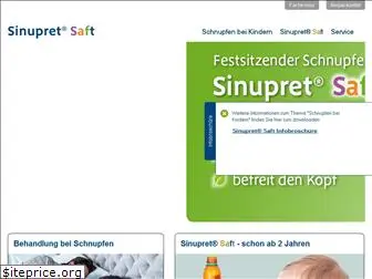 sinupret-saft.de