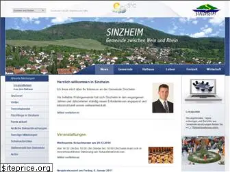 sinzheim.de