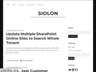 siolon.com