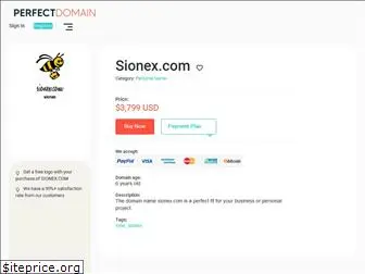 sionex.com