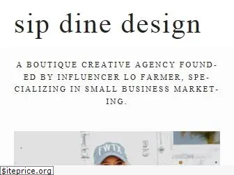 sipdinedesign.com