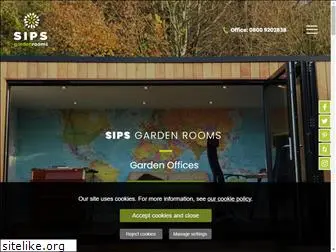 sipsgardenrooms.co.uk
