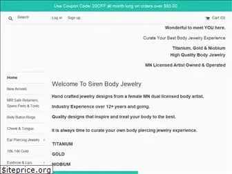 sirenbodyjewelry.com