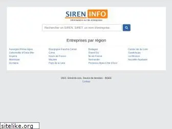 sireninfo.com