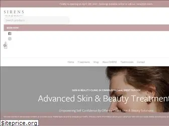 sirensbeauty.com