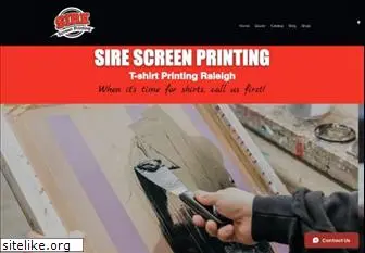 sirescreenprinting.com