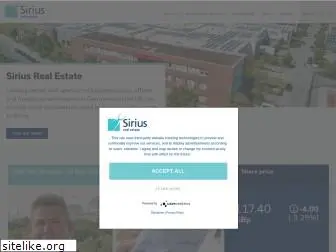 sirius-real-estate.com