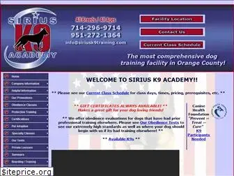 siriusk9training.com