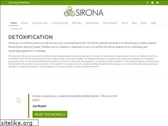 sironacleanse.com