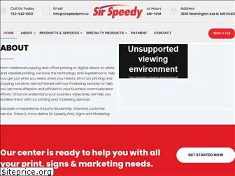 sirspeedymn.com