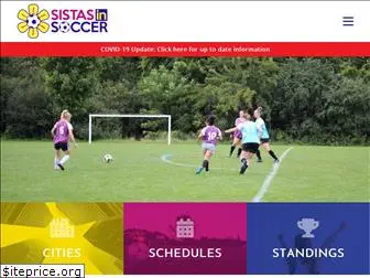 sistasinsoccer.com